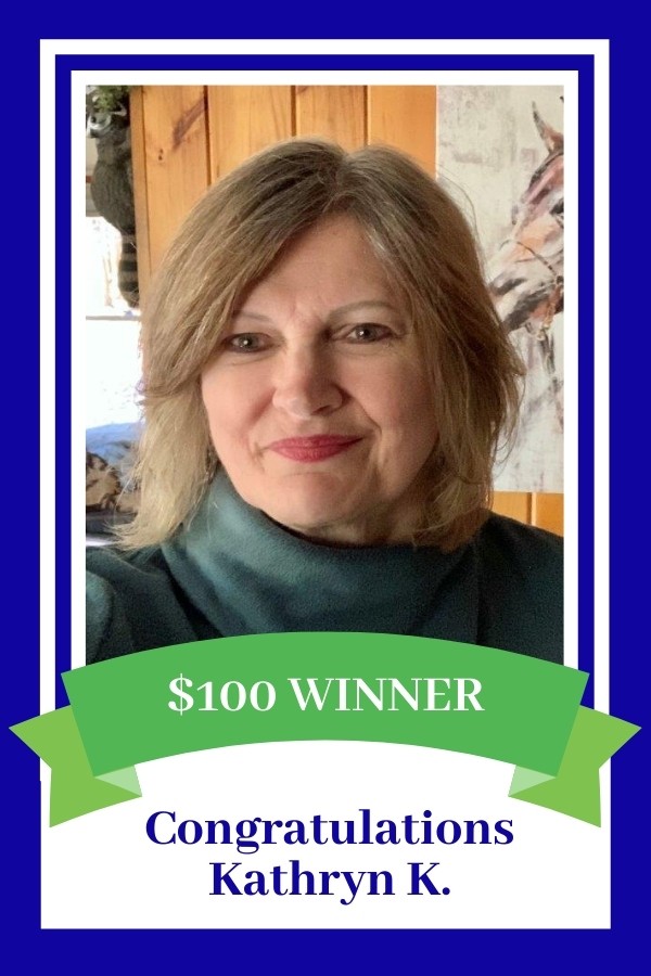 100 Dollar Savers Sweepstakes winner Kathryn K.